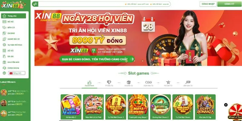 Giới thiệu về nhà cái Xin88